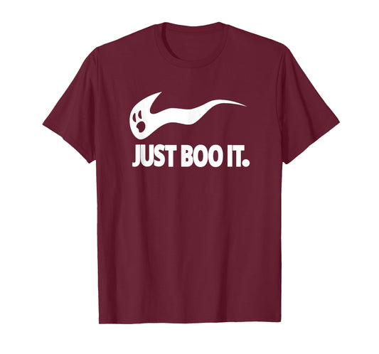 Just Boo It Tee Cute Funny Ghost Halloween Matching Gift T-Shirt