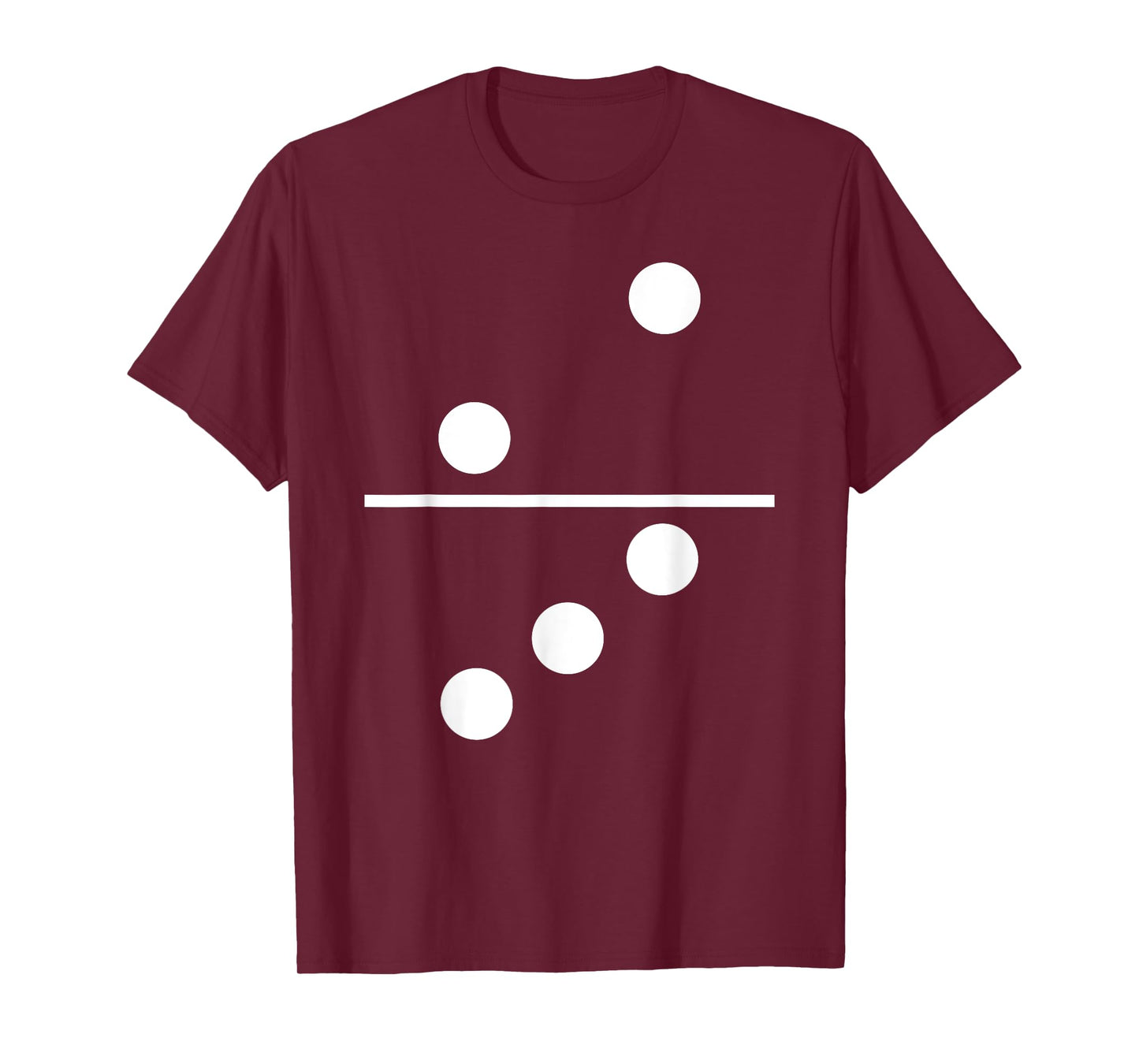 Domino Two Three Matching Halloween Group Cute Costumes 2-3 T-Shirt