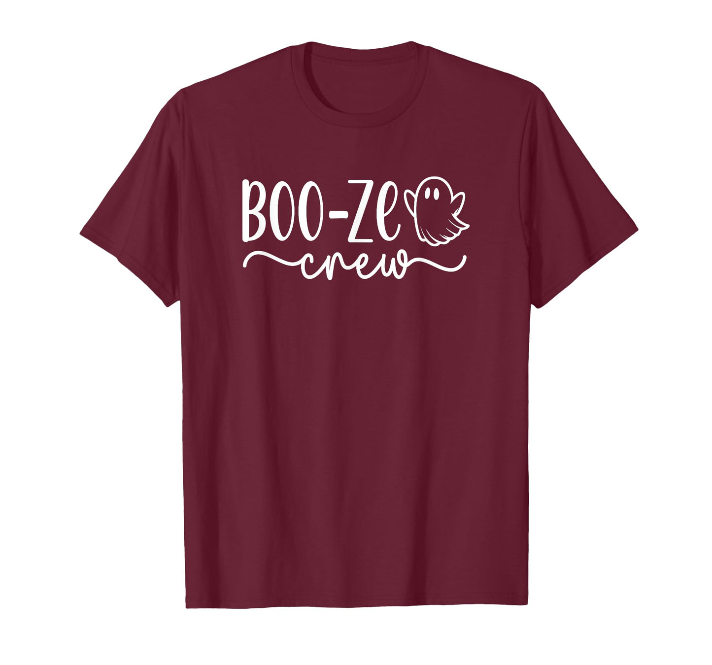 Boo-ze Crew Halloween Ghost Vacation Cruise Tee T-Shirt
