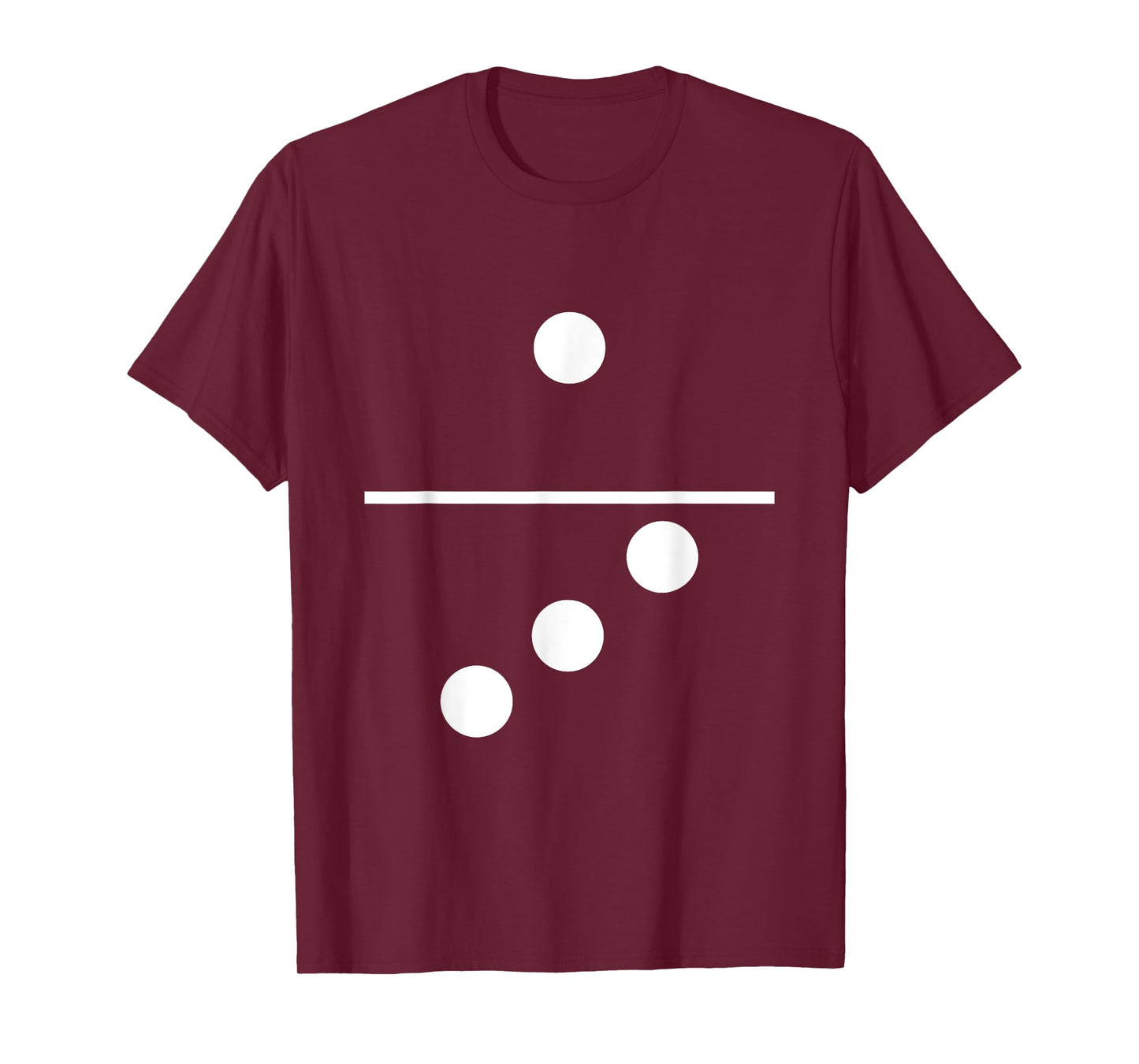 Domino One Three Matching Halloween Gift Group Costumes 1-3 T-Shirt