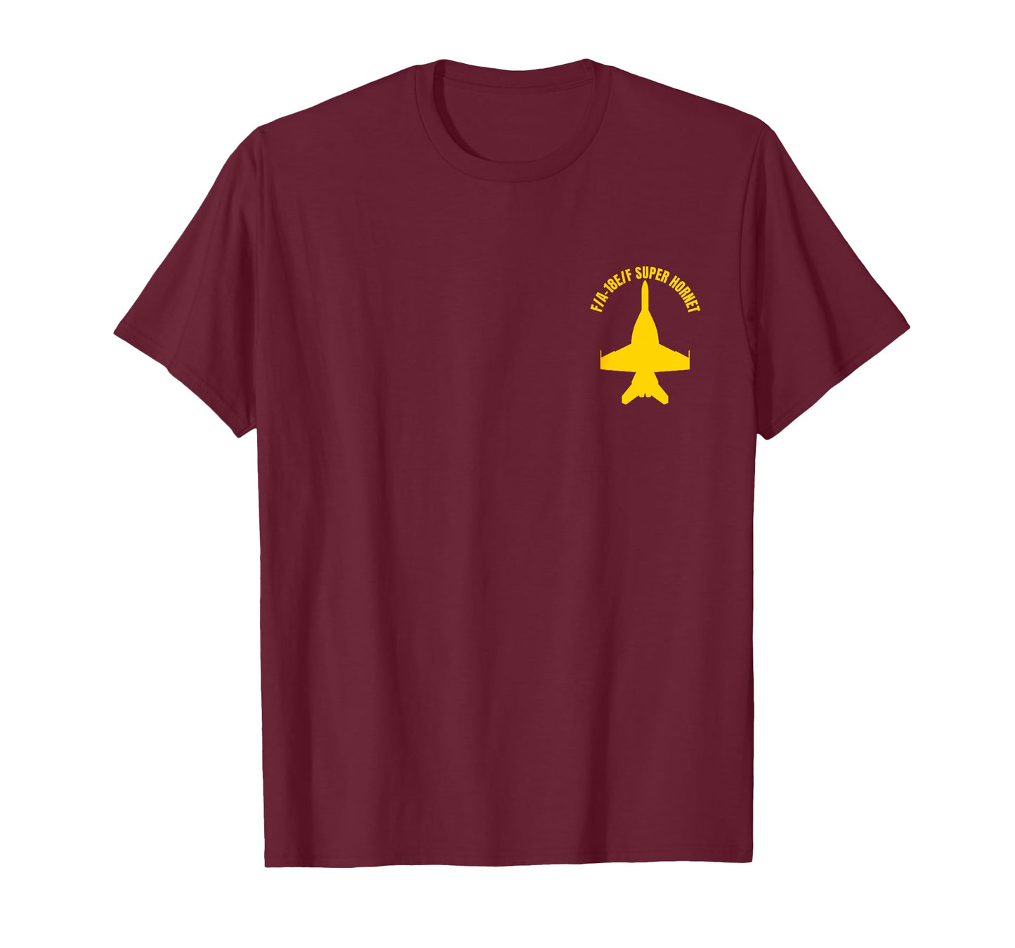 FA-18 Military Fighter Jet Aircraft Design T-Shirt
