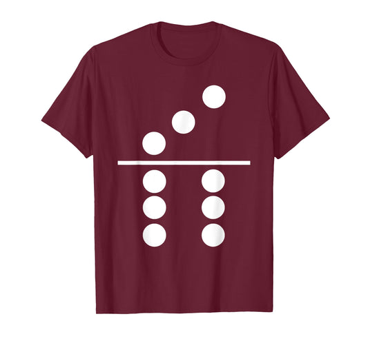 Domino Three Six Matching Halloween Gift Group Costumes 3-6 T-Shirt