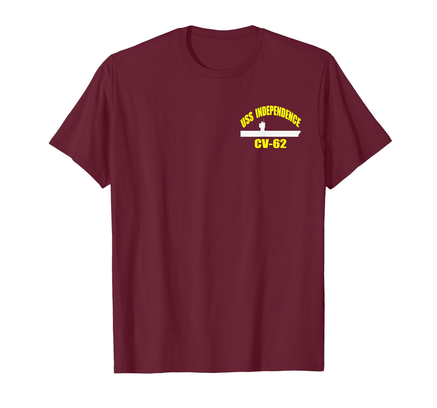 USS Independence CV-62 Aircraft Carrier Fathers Day Veteran T-Shirt