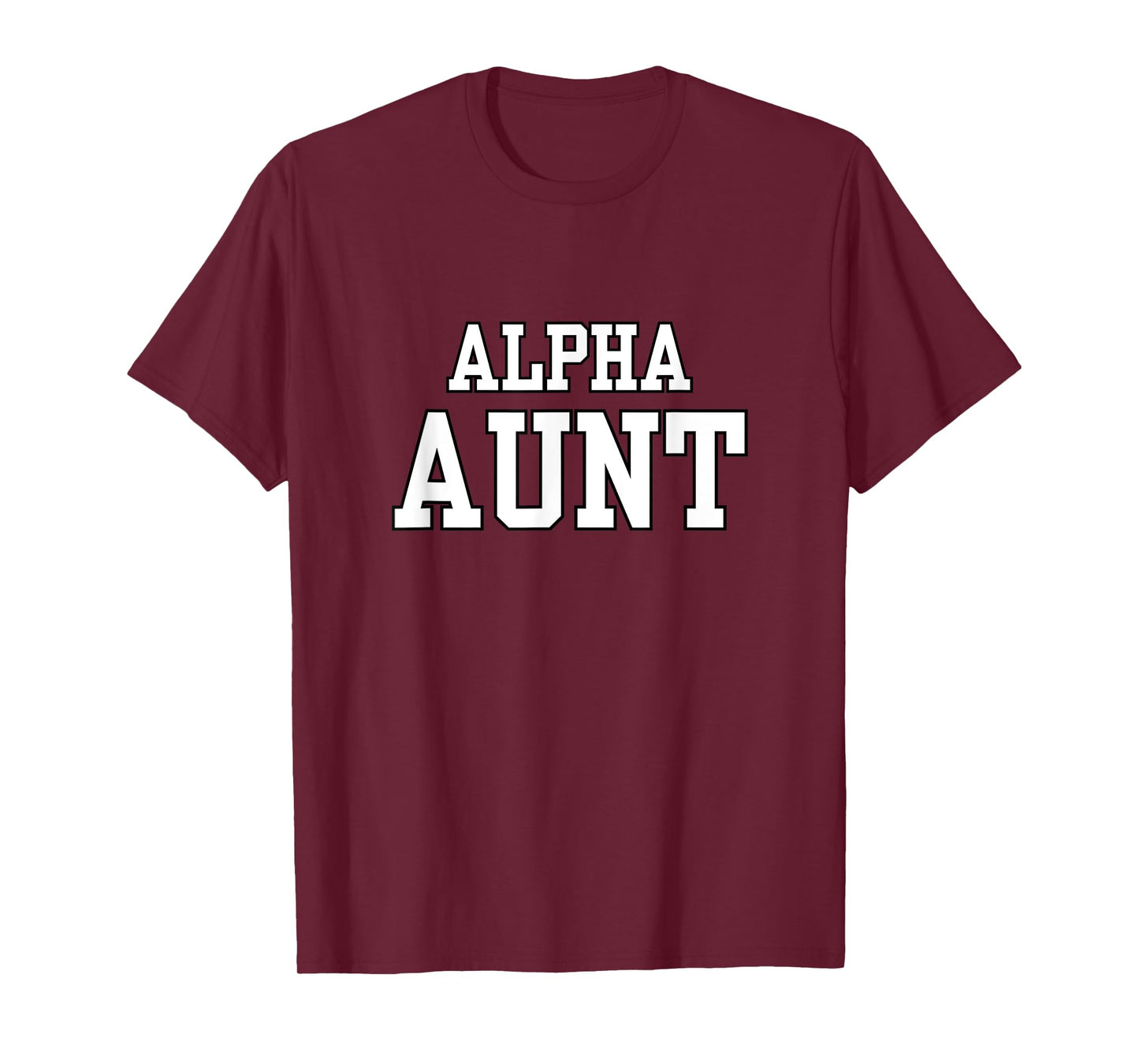 Alpha Aunt Wolf Matching Family Tribe Wolves Moon Auntie T-Shirt