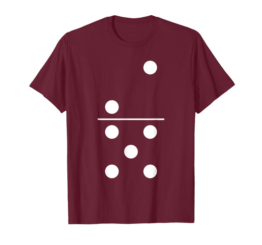 Domino Game 5 2 Funny Halloween Group Costume Shirt Gift T-Shirt