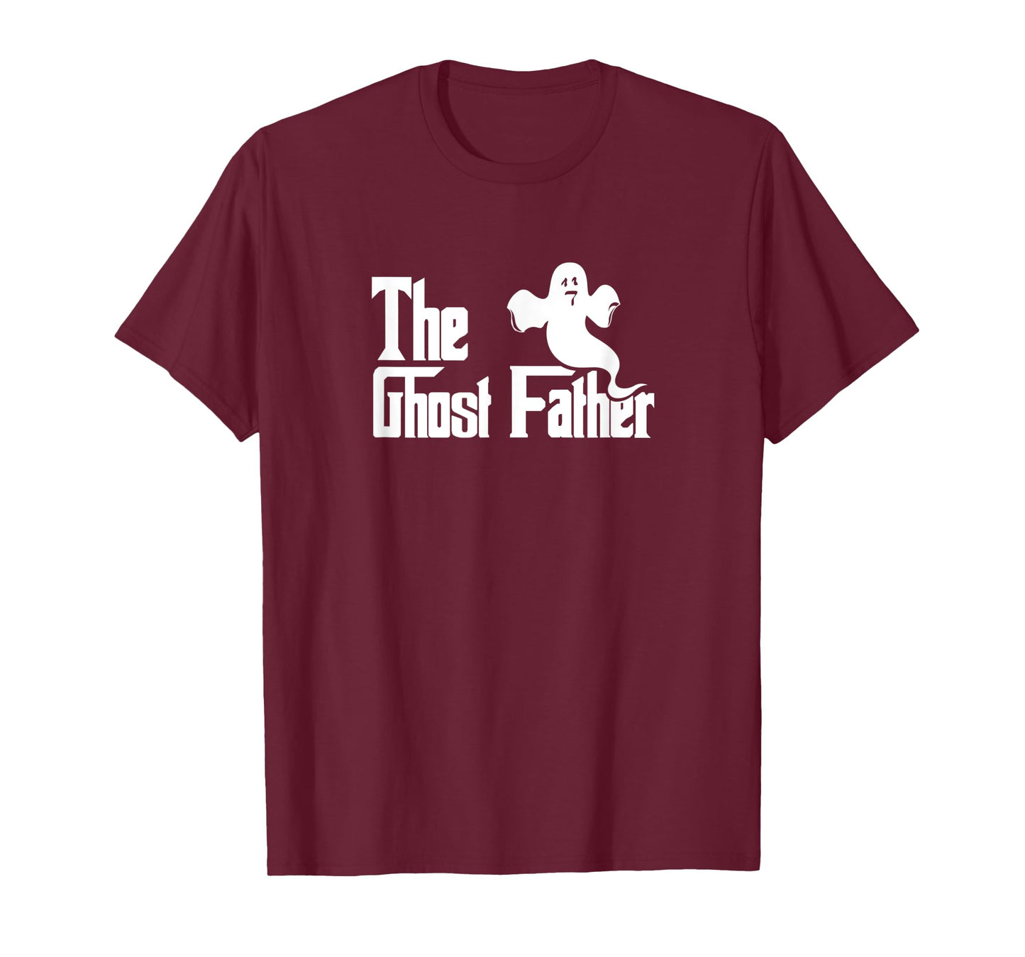 Mens The Ghost Father - Funny Halloween Ghost Dad T-Shirt