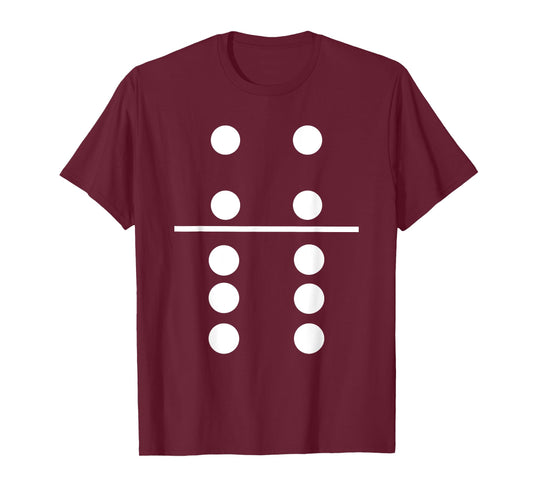 Domino 4 and 6 Matching T-Shirt Halloween Group Costumes 4-6 T-Shirt