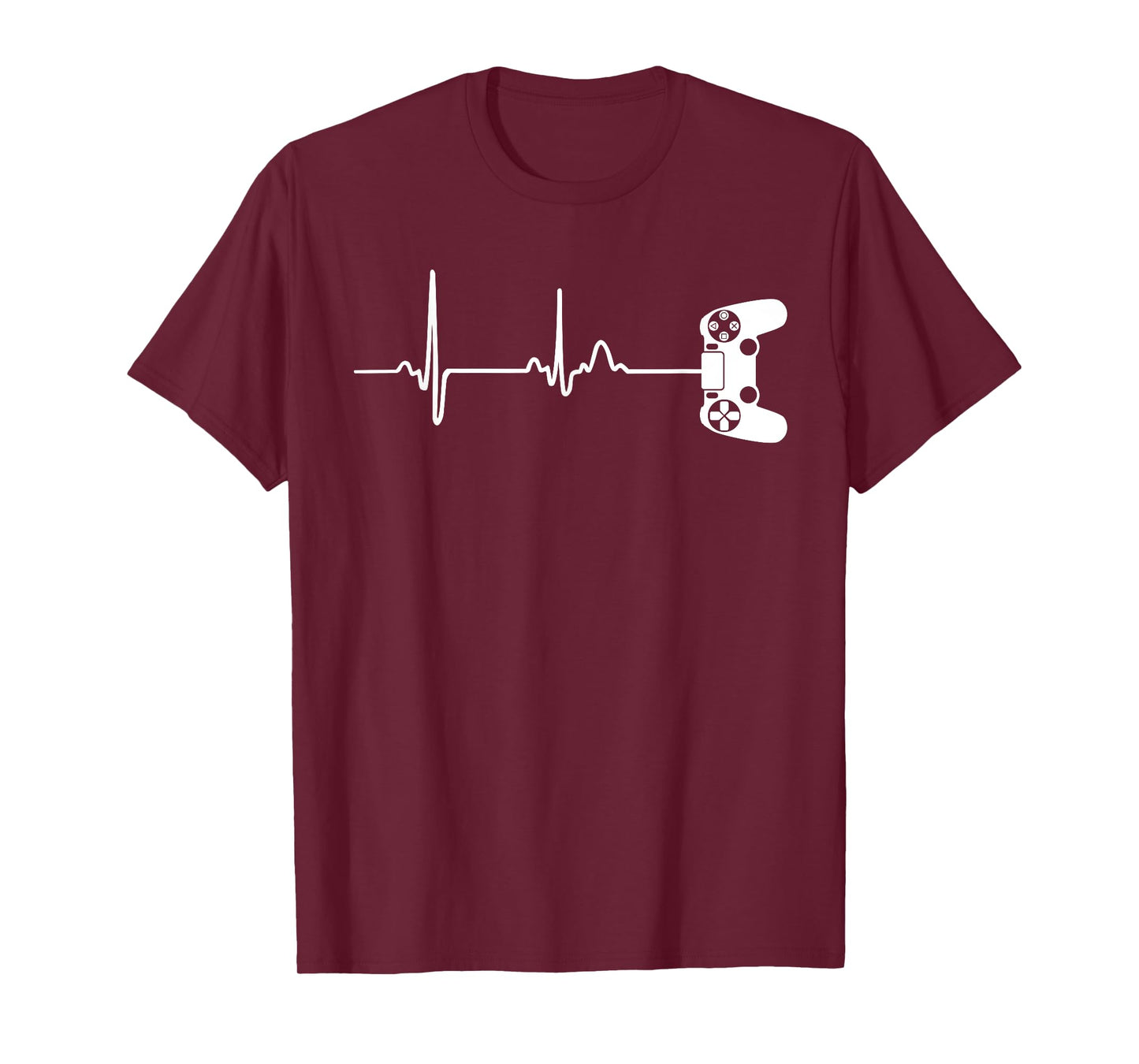 Gamer Heartbeat For Video Game Players T-Shirt