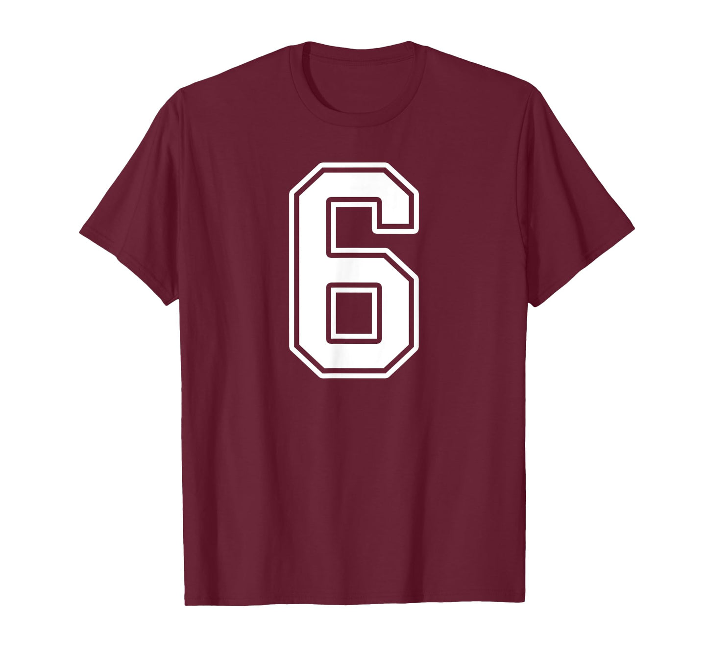 Number 6 Fan Player Jersey Style #6 Men Women Kids T-Shirt