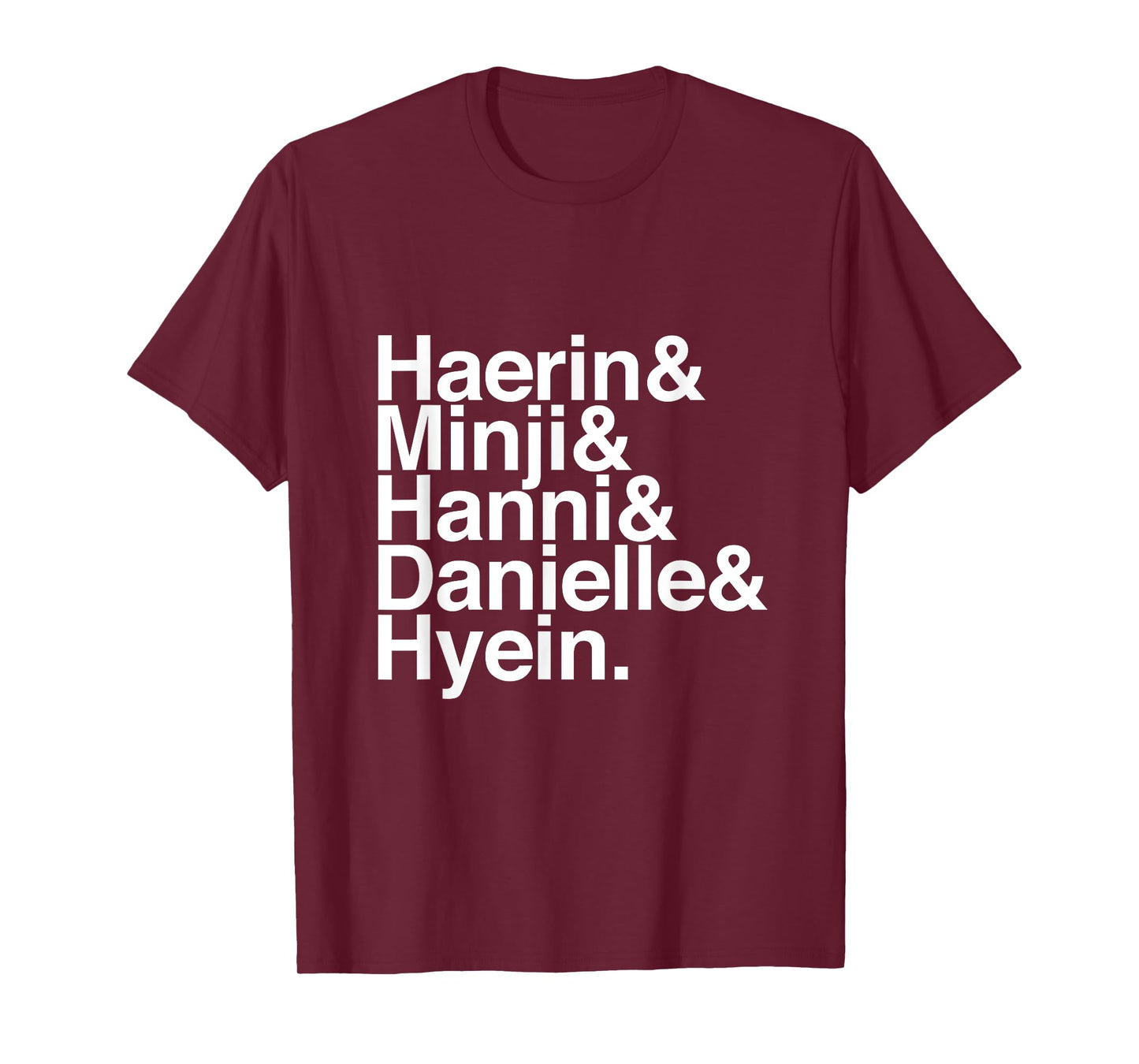 Haerin & Minji & Hanni & Danielle & Hyein T-Shirt