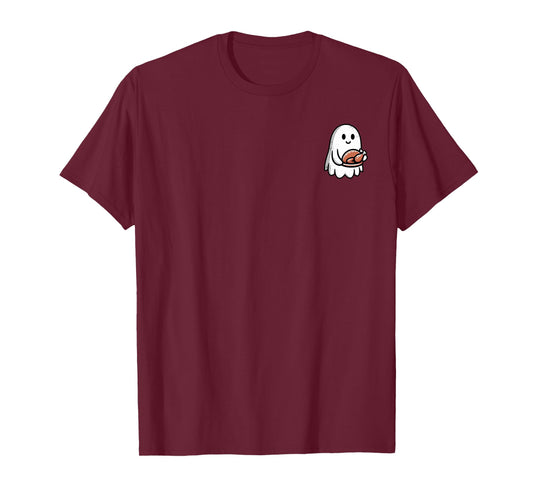 Thanksgiving Ghost Turkey Pocket Cute My Boo Halloween T-Shirt