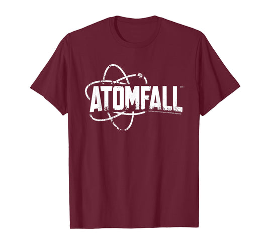 Atomfall Classic White Text Logo T-Shirt