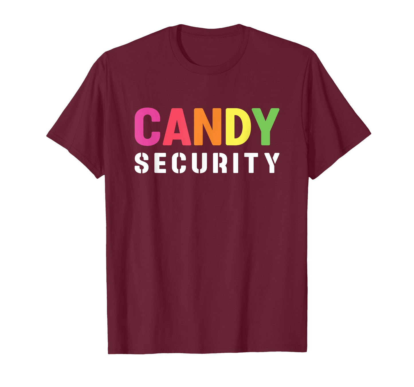 Halloween Costume Funny Candy Security T-Shirt