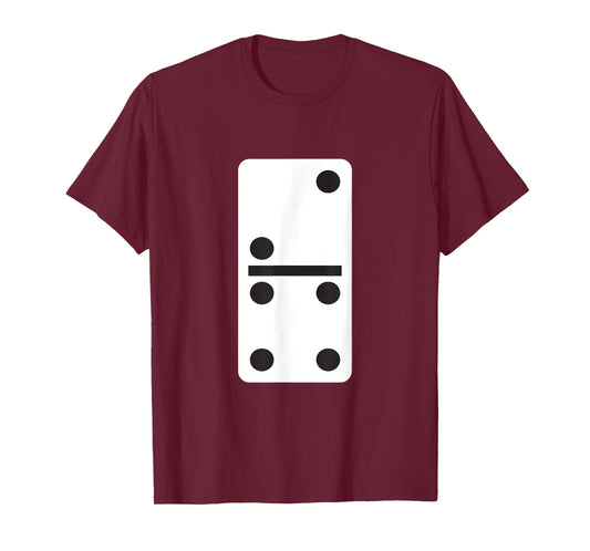 Two Four Dominoes T-Shirt Halloween Costume Domino Game T-Shirt