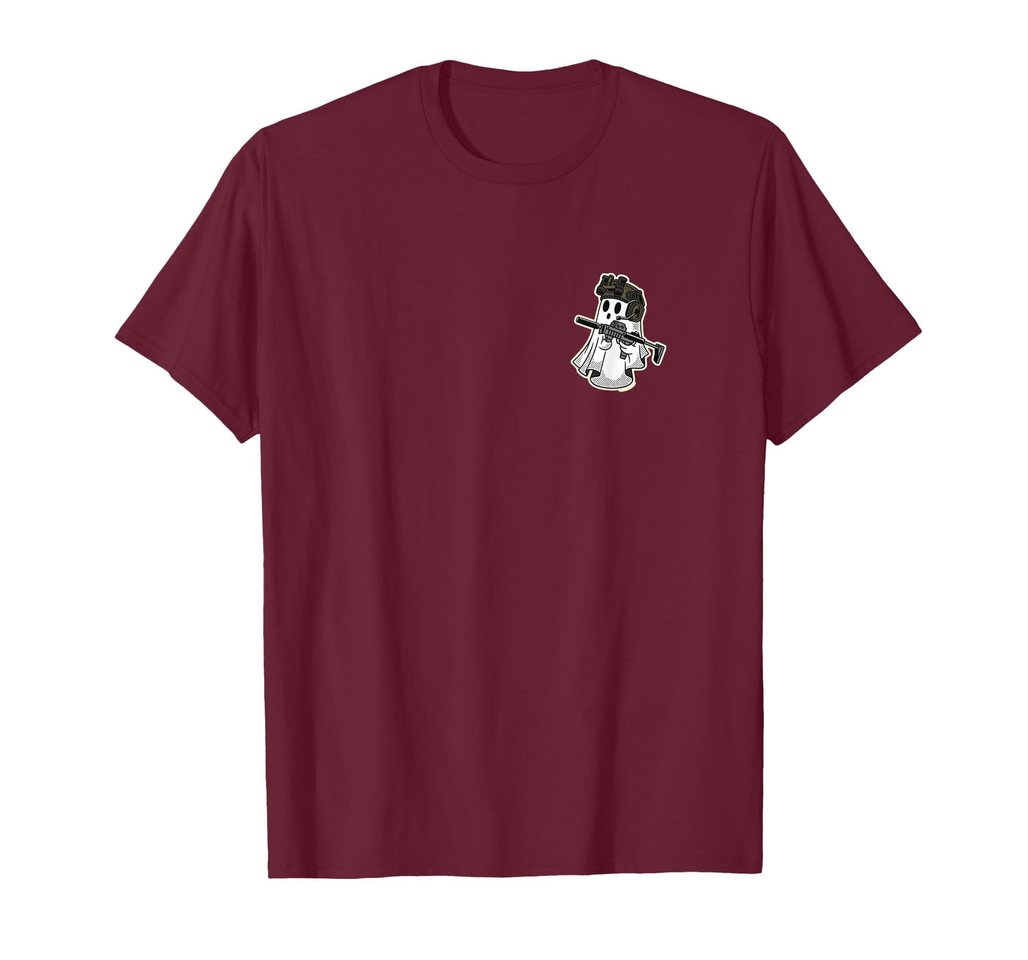 SF Ghost - Spooky Scary Special Forces! Funny military ghost T-Shirt
