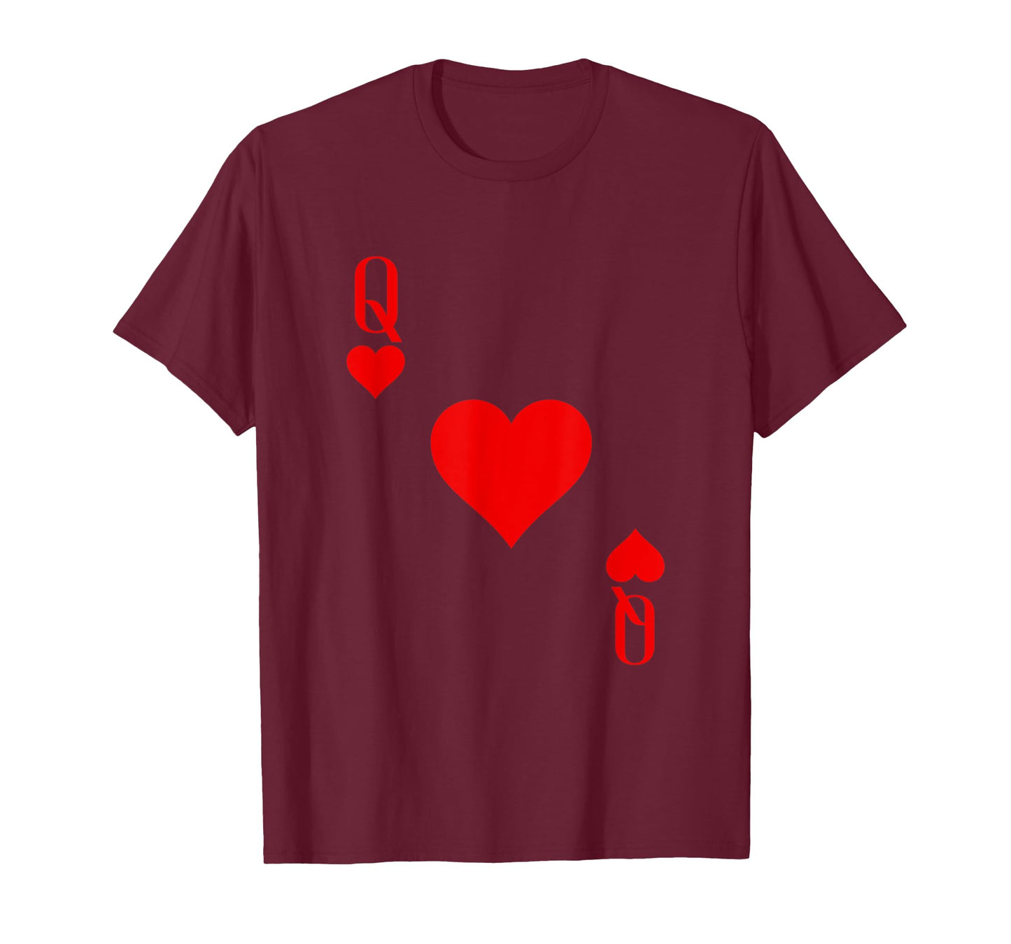 Queen of Hearts Deck of Cards Carnival Halloween Costume T-Shirt