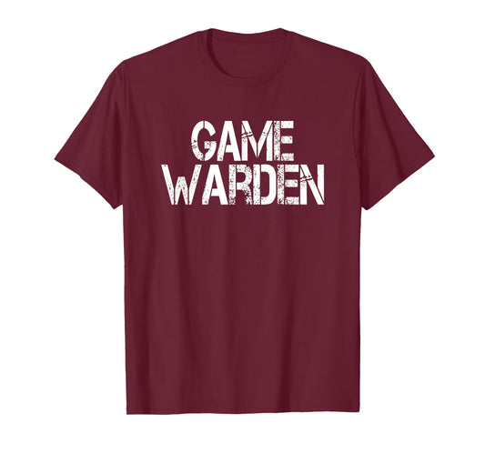 Game Warden Halloween Costume TShirt T-Shirt