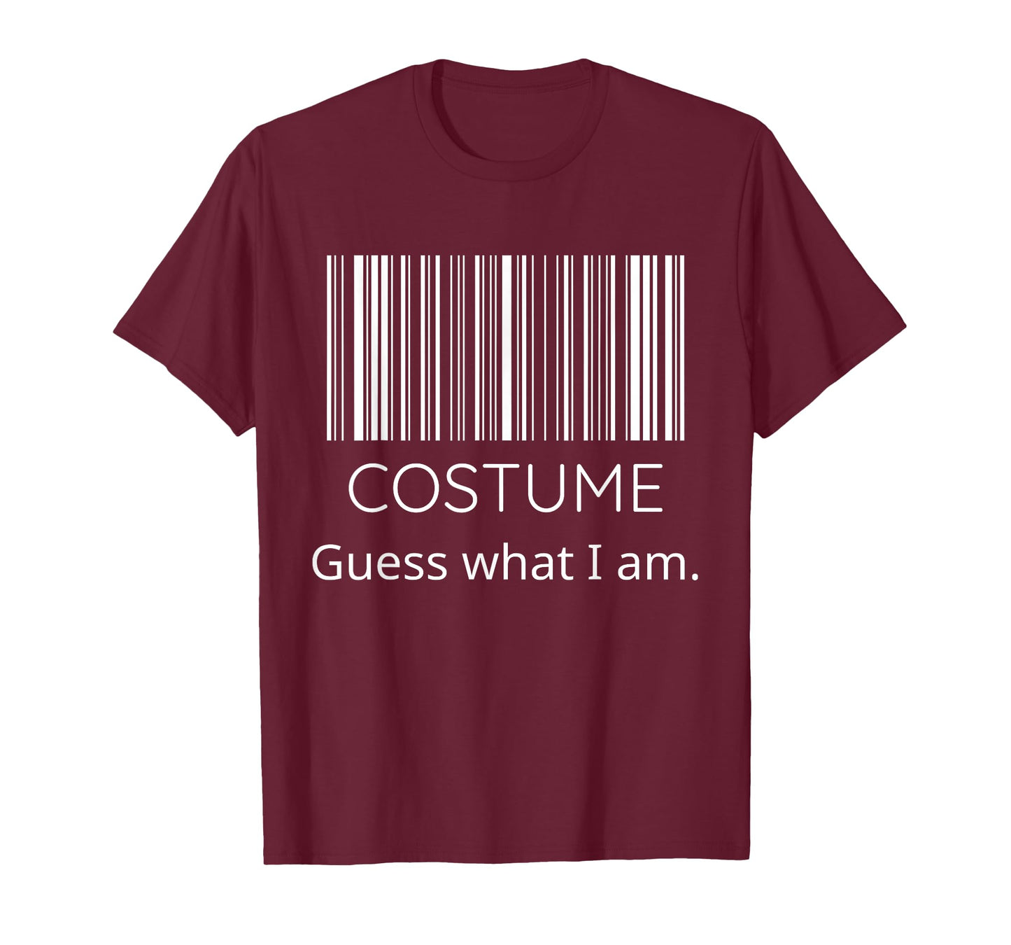 Barcode Funny Halloween UPC Costume Scan Me T-Shirt