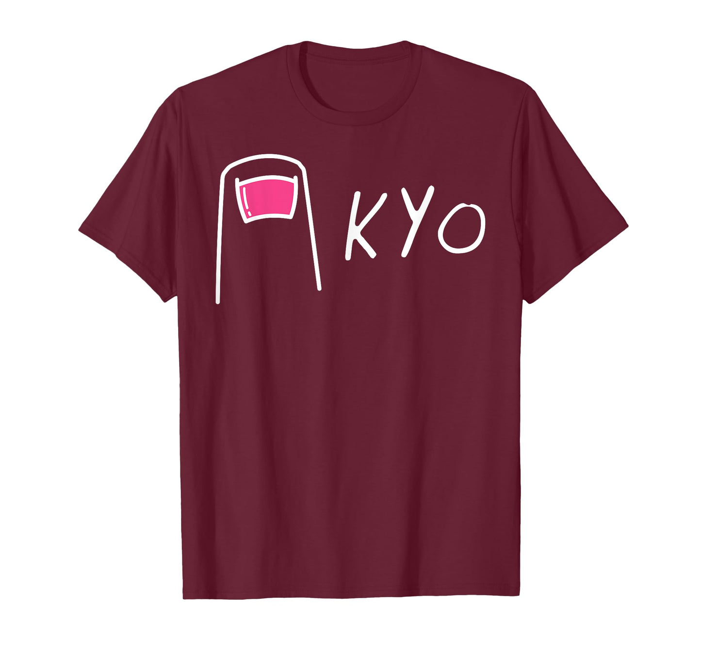 Funny Japan Tokyo Pun - "TOE" KYO - Humorous Japanese T-Shirt