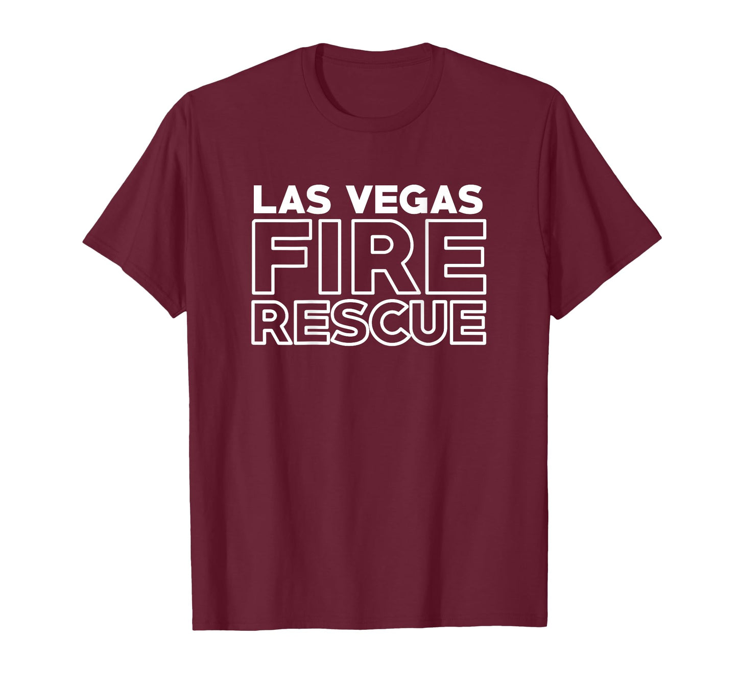 City of Las Vegas Fire Rescue Nevada Firefighter T-Shirt T-Shirt