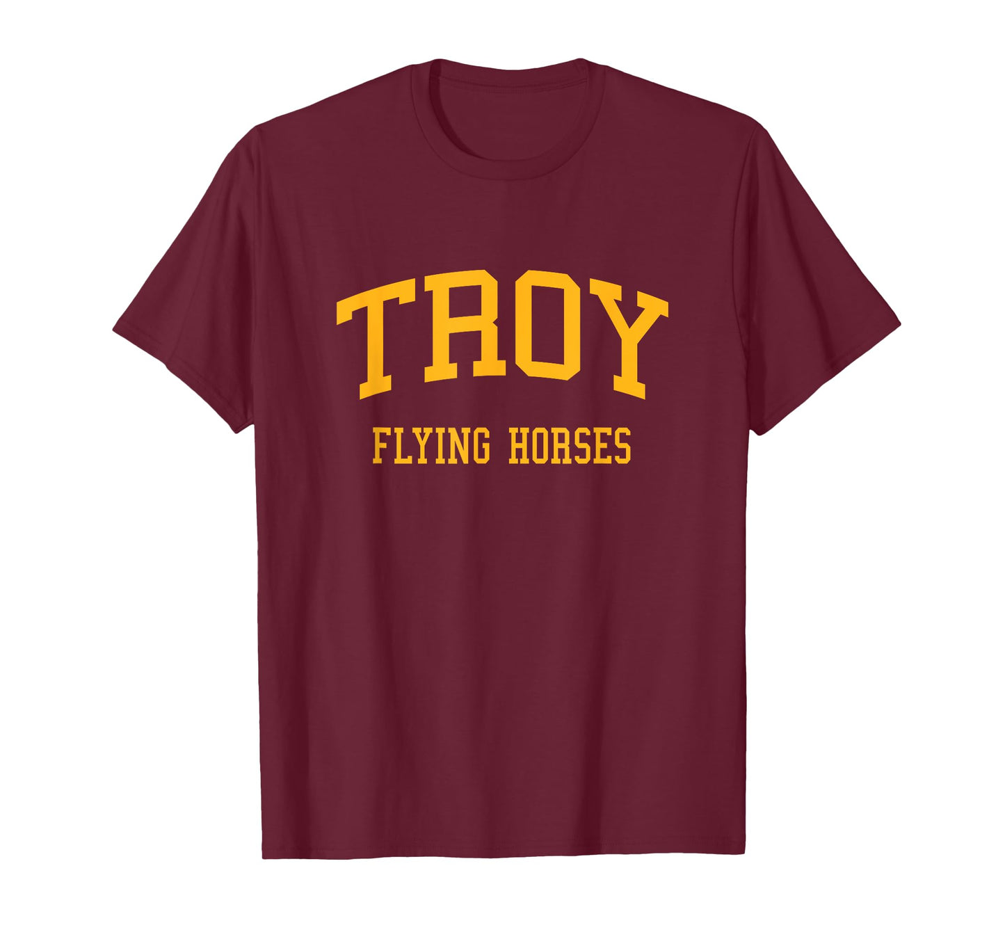 Troy High School HS Troy NY Retro Sports T-Shirt