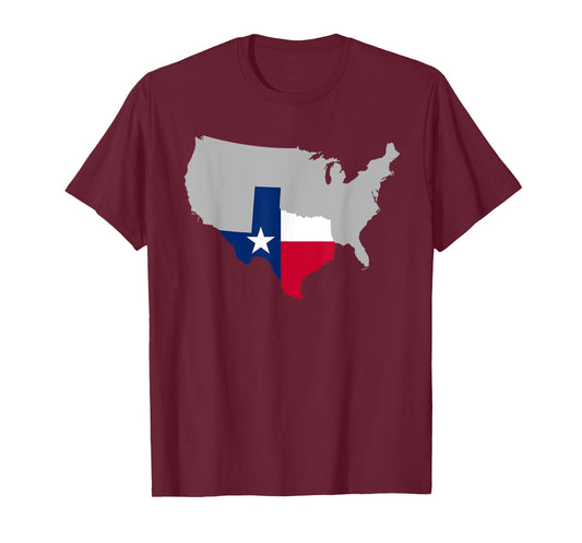 Texas Map t-shirt