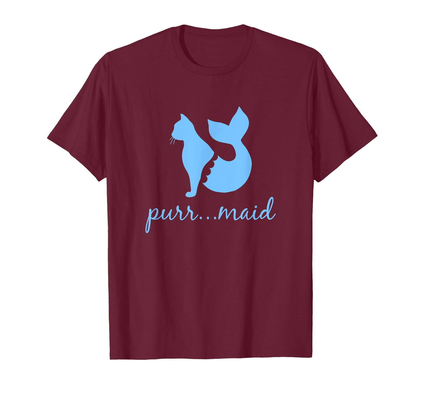 Purrmaid - Funny Cat Lady Mermaid Feline Lover T-Shirt