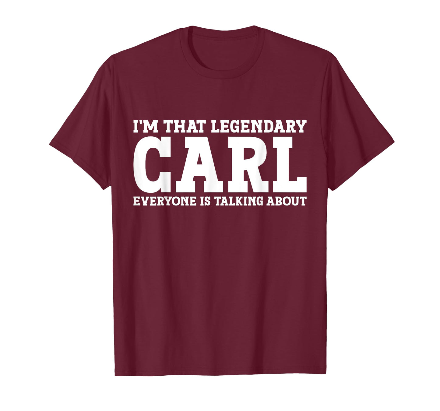 Carl Surname Funny Team Family Last Name Carl T-Shirt