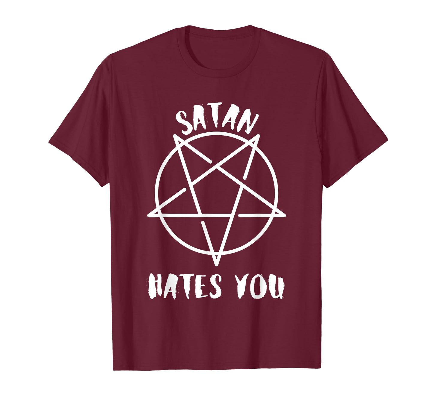 Satan Hates You Five Pointed Star T-Shirt