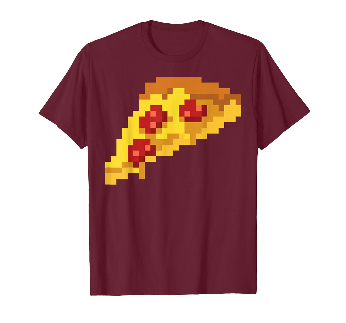 Pixel Pizza 80s Video Game Retro 8-bit Halloween costume T-Shirt