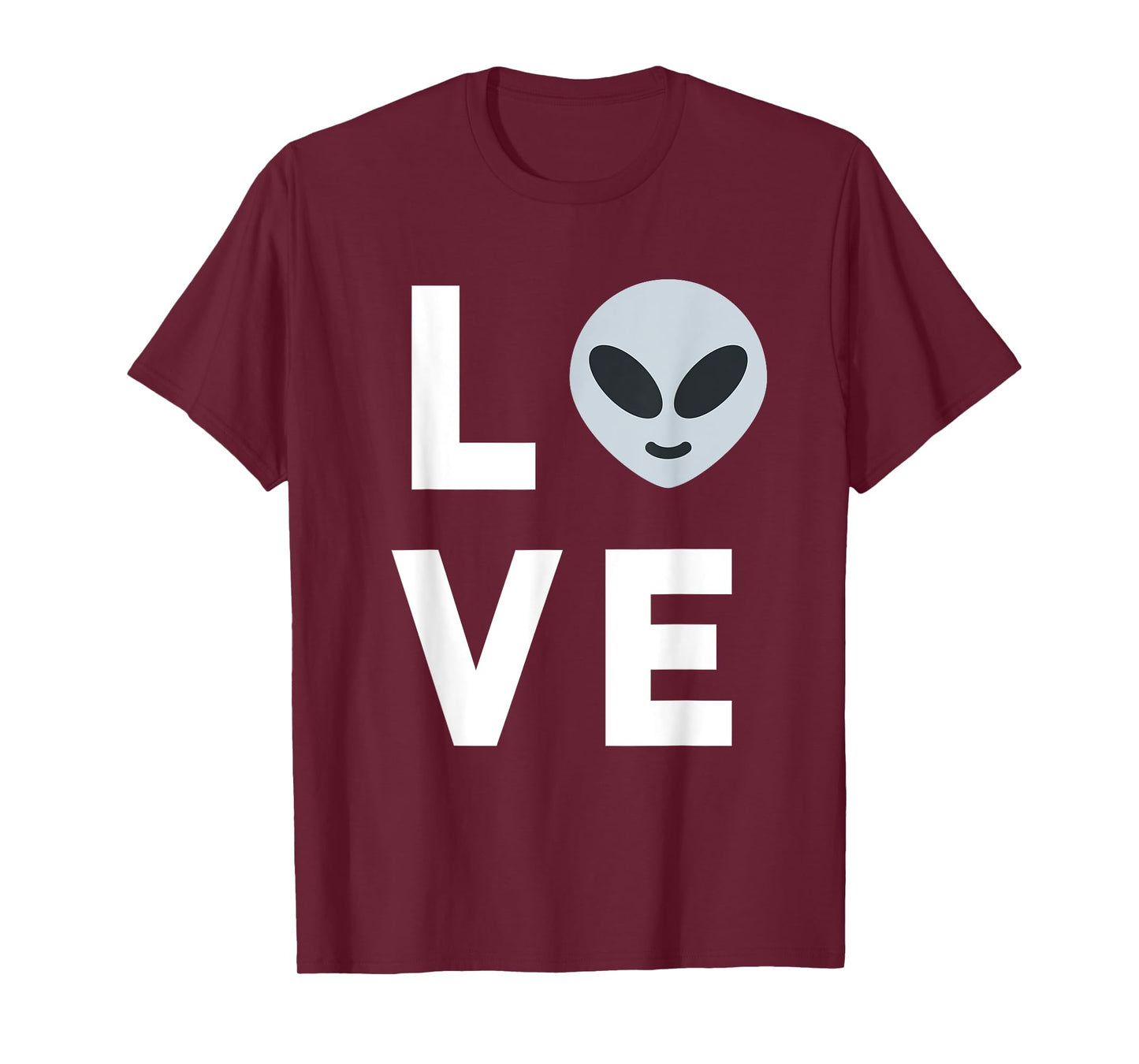 Cute Alien Face T-Shirt | I Love Aliens UFO Kids Gift Ideas T-Shirt