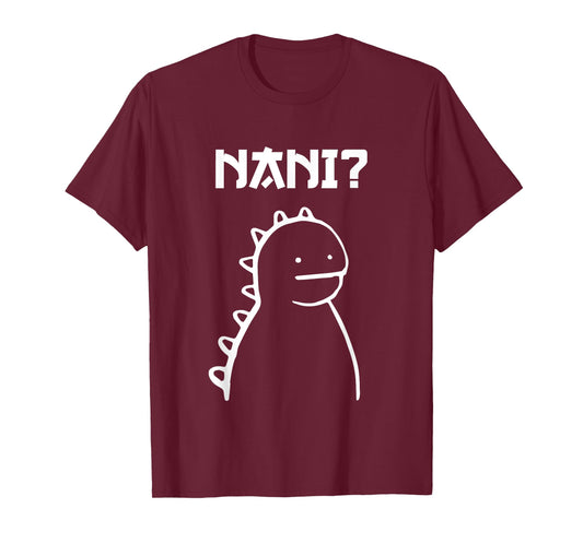 Japanese Dinosaur T-Rex Nani Otaku Manga Fan Anime Shounen T-Shirt