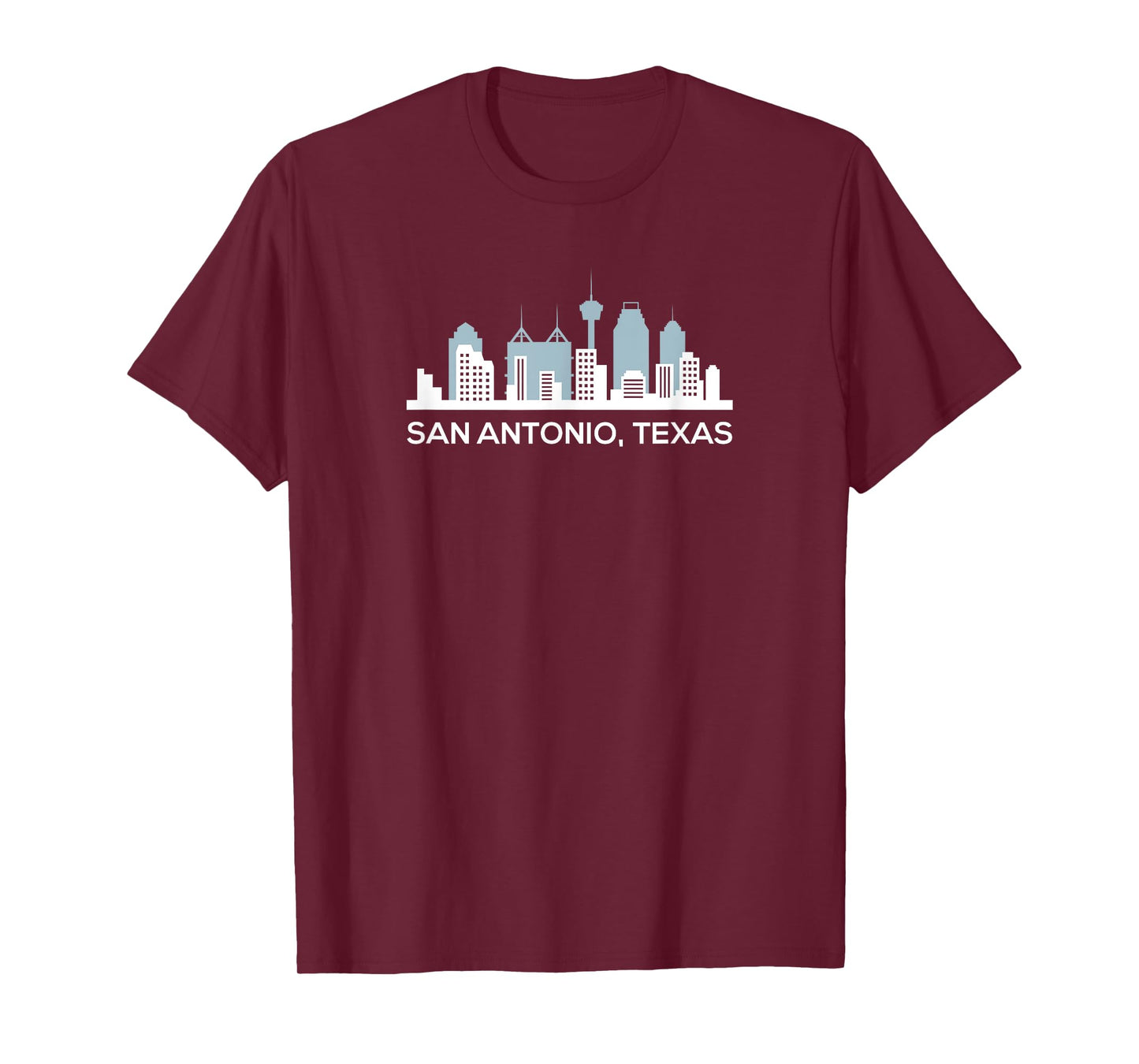 San Antonio Texas Skyline Design for proud San Antonian T-Shirt