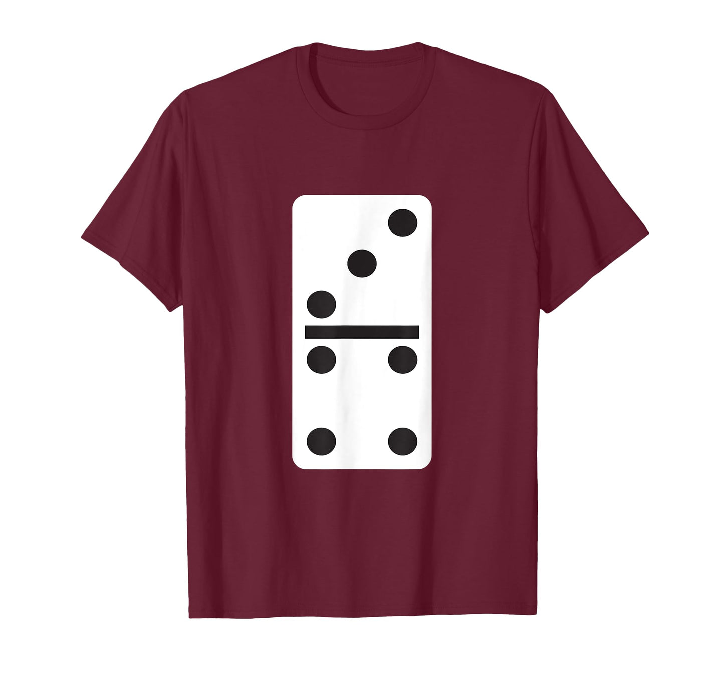 Three Four Dominoes - Halloween Matching Domino Game Costume T-Shirt