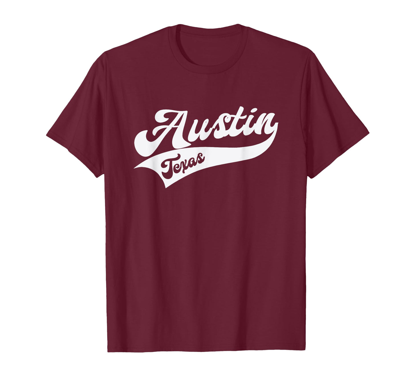 Austin - Texas - Retro / Throwback Design - Classic T-Shirt
