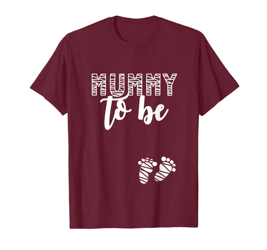 Halloween Pregnancy Announcement Mummy To Be Fall Autumn T-Shirt