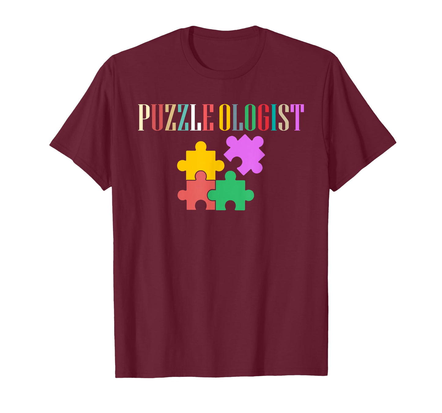 Puzzle King Puzzle Queen Jigsaw Puzzle Master Puzzleologist T-Shirt