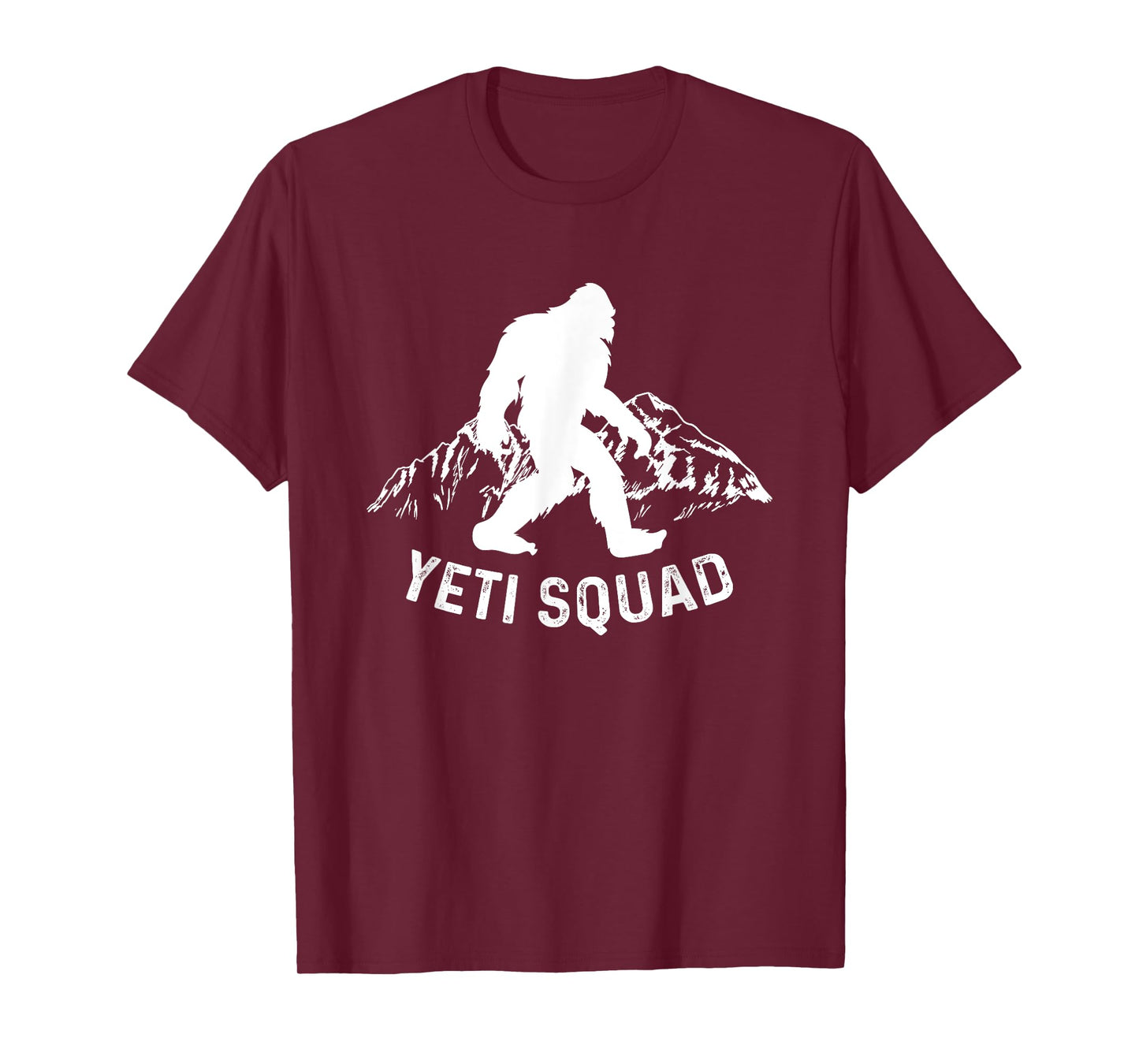 Yeti Squad Mountain Ape Snowman T-Shirt