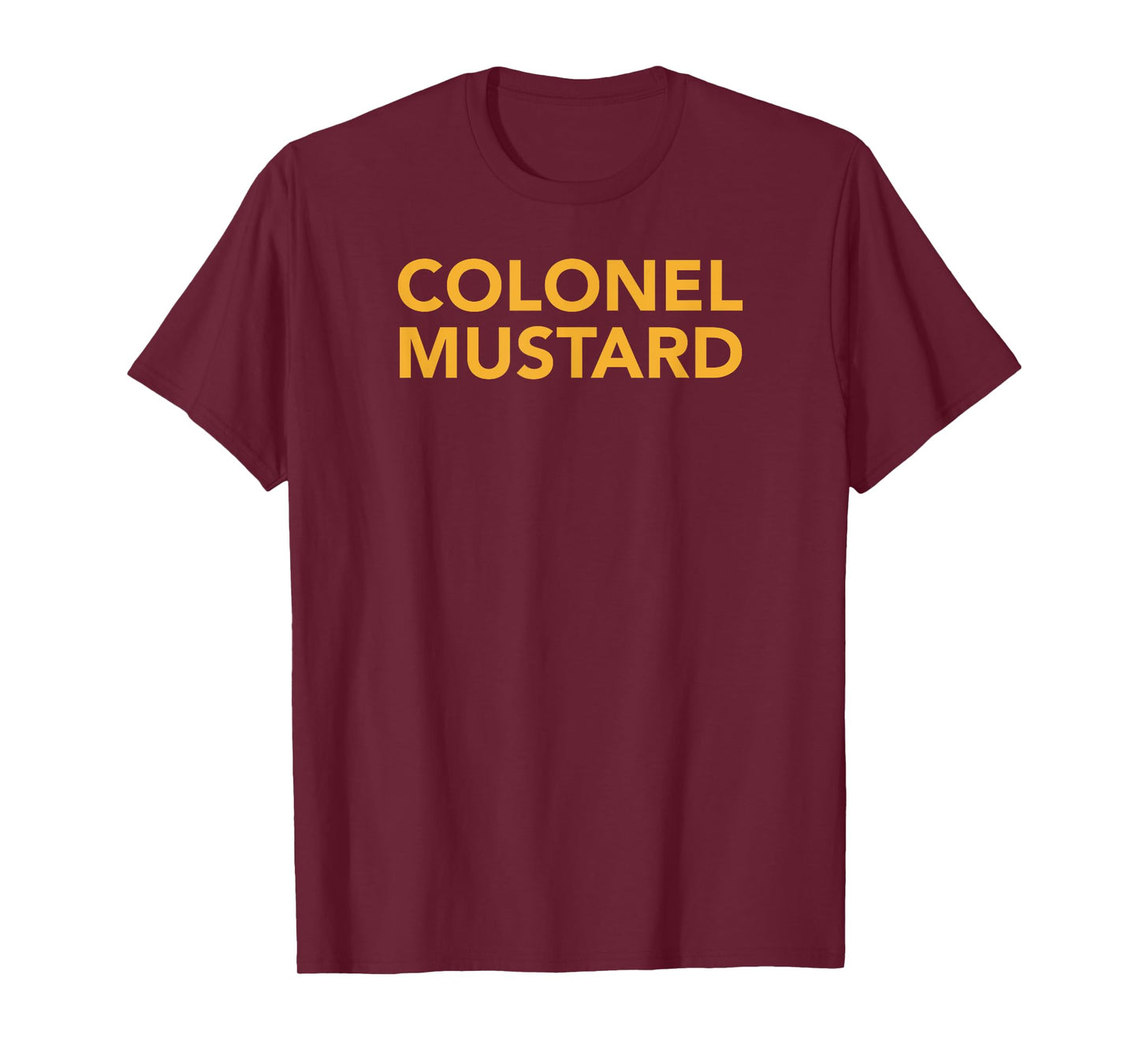 Simple Halloween costume tshirts, Colonel Mustard shirt T-Shirt