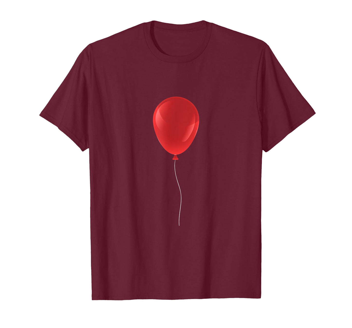 Halloween Trick Or Treat Red Balloon Funny Gift Design T-Shirt