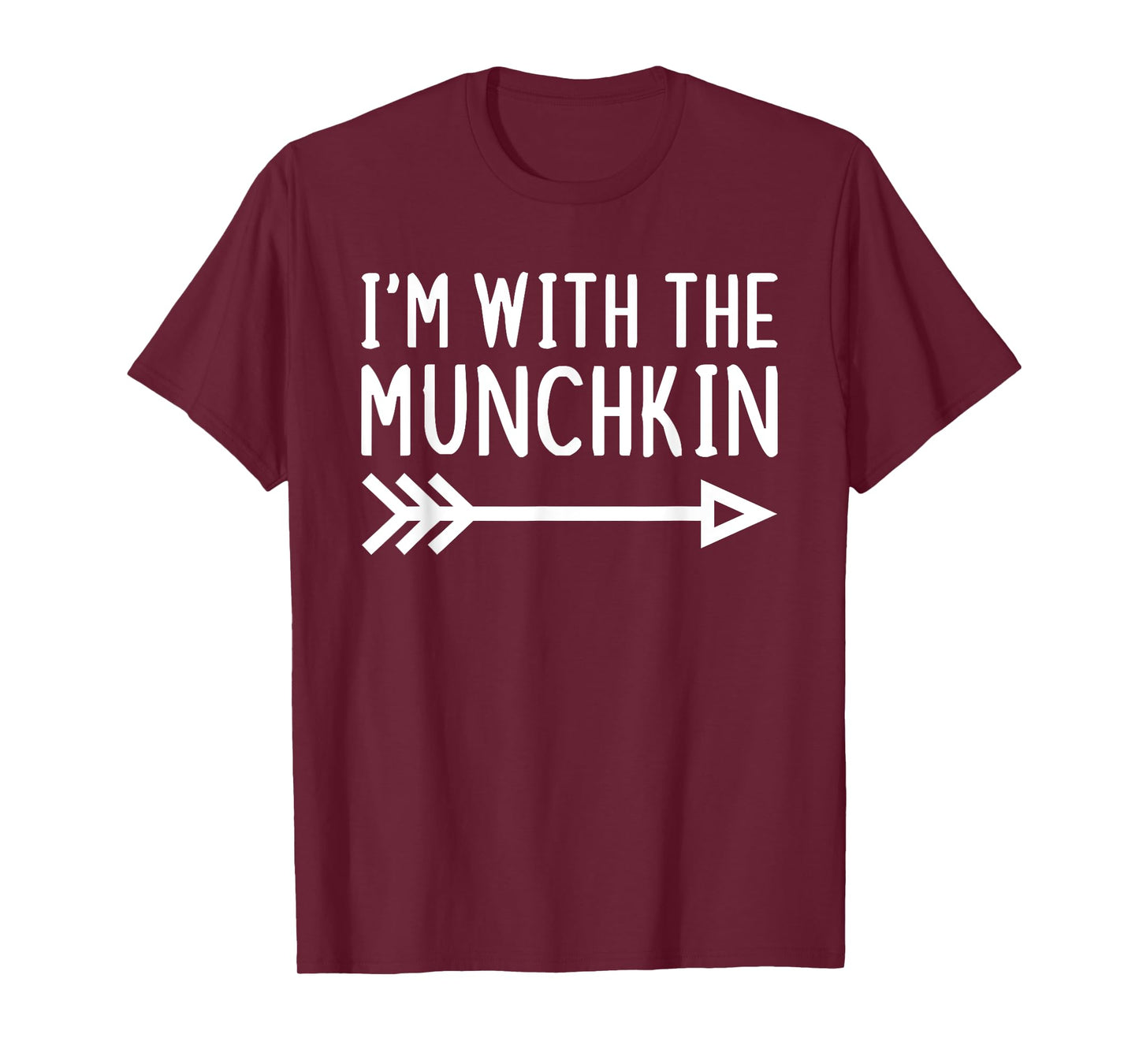 I'm With The Munchkin Funny Matching Halloween Costume T-Shirt