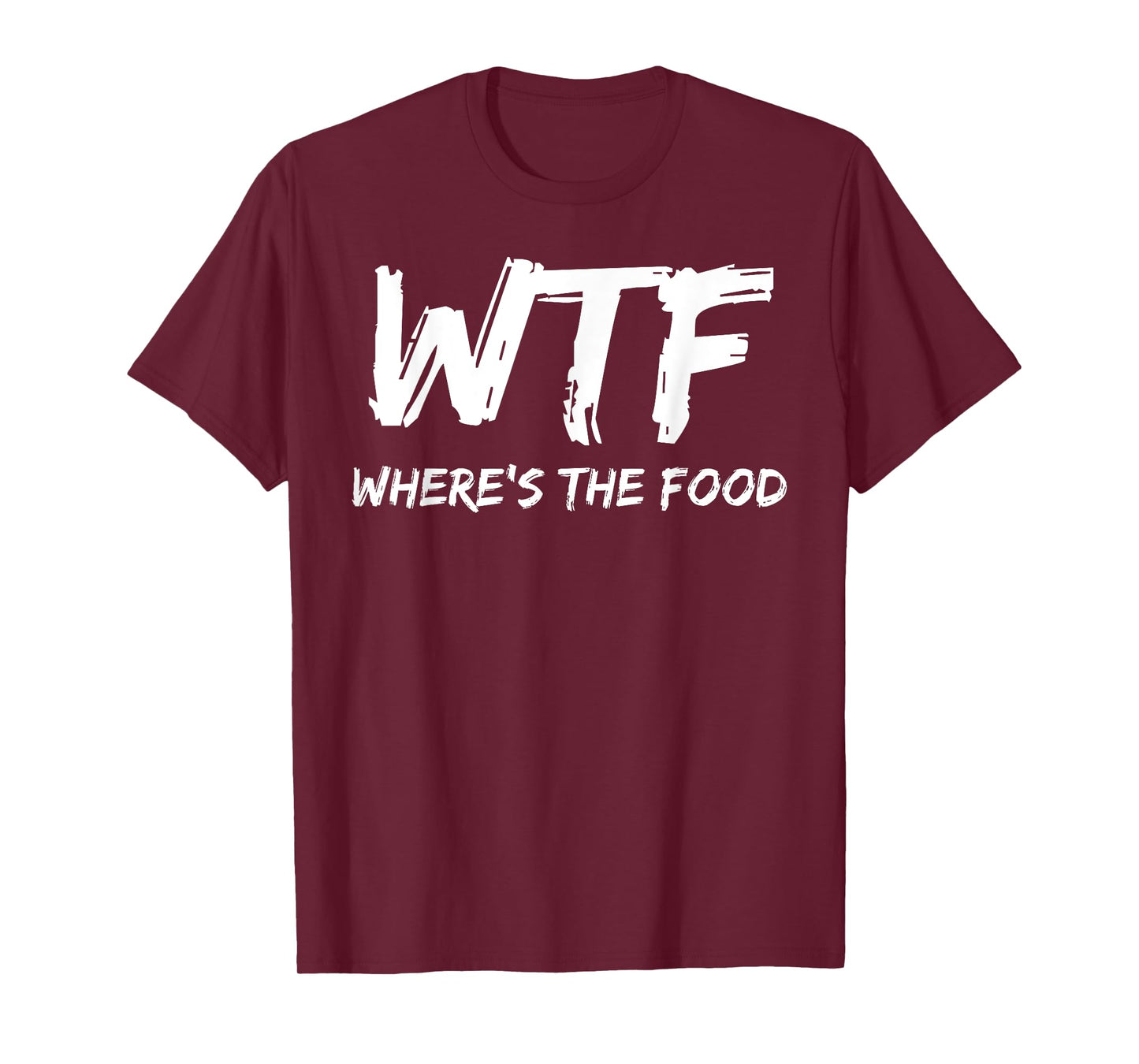 Funny WTF Where's The Food Foodie T-Shirt