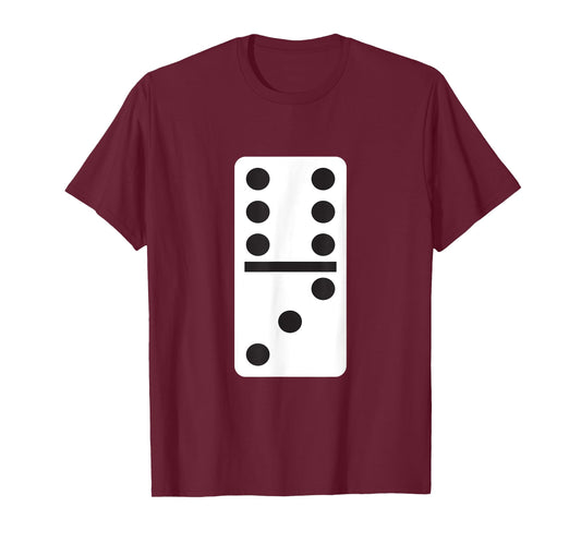 Six Three Dominoes T-Shirt Halloween Costume Domino Game T-Shirt