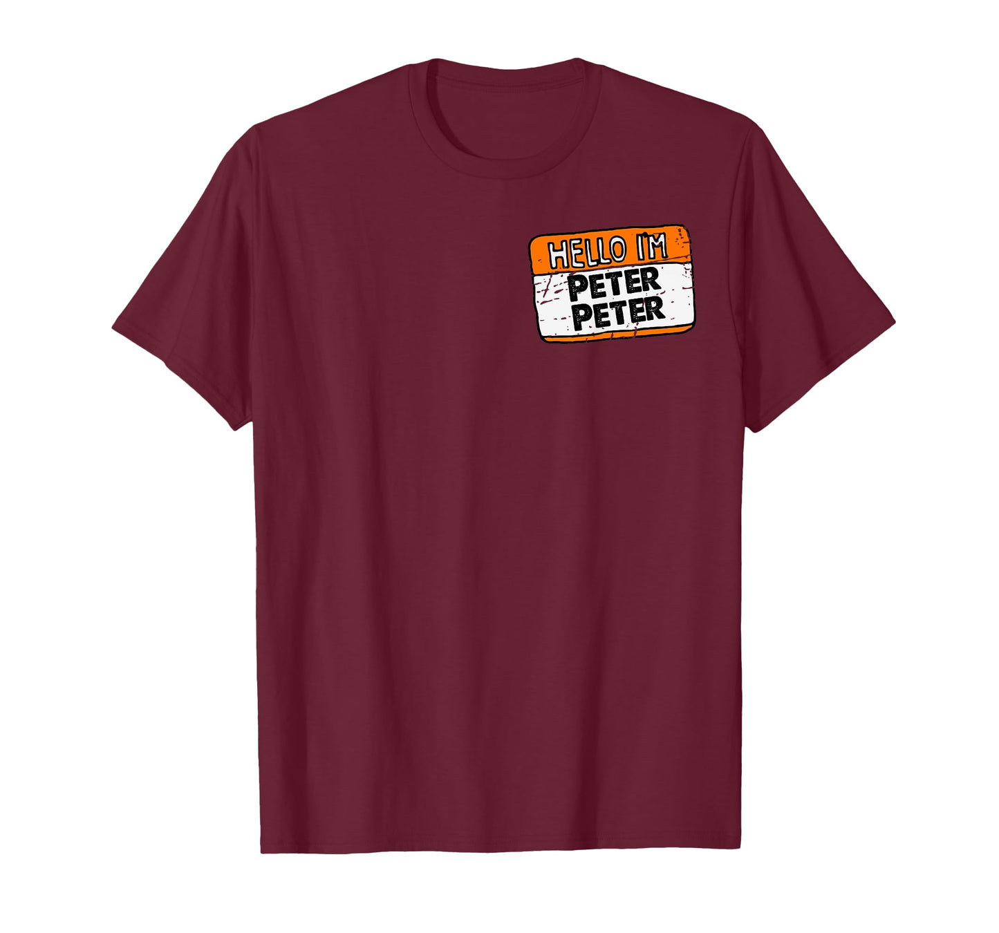 Hello, I'm Peter Peter, Pumpkin Eater! Halloween Name Tag
