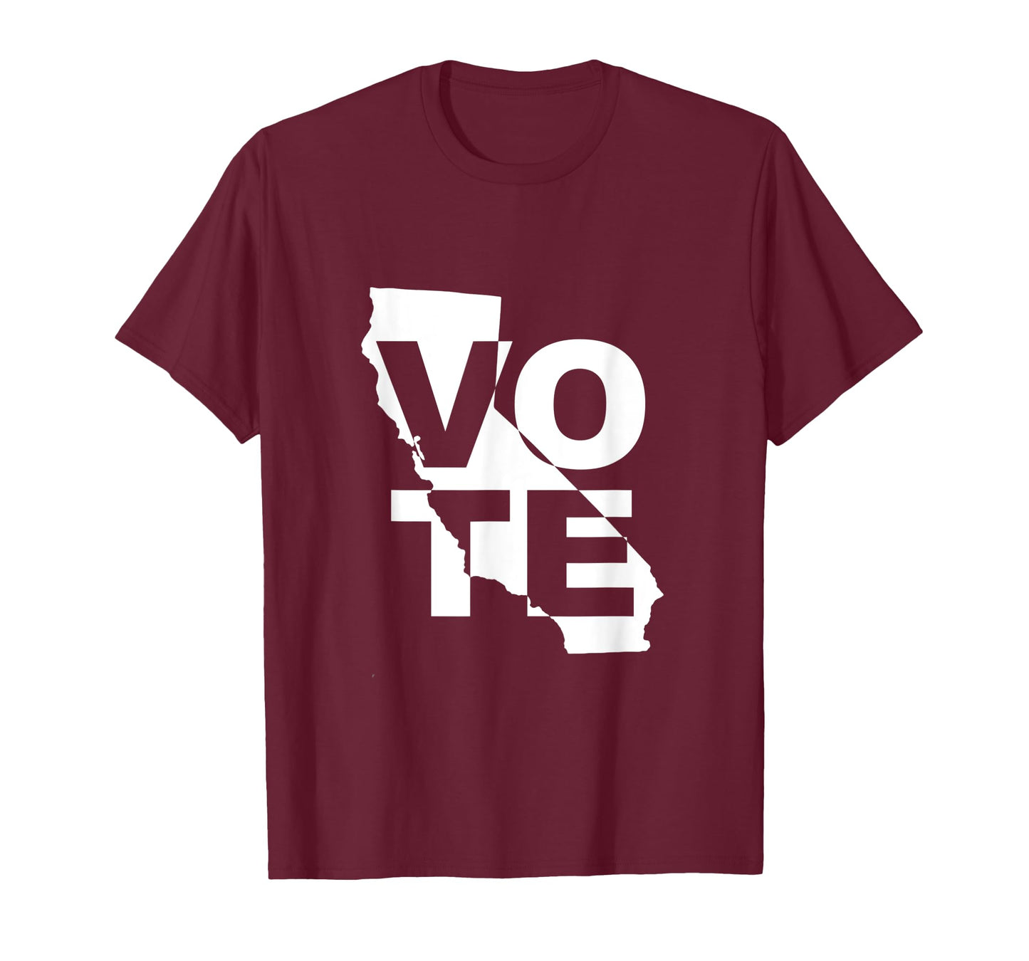 Vote California Home State Voting Rights Support Activism T-Shirt