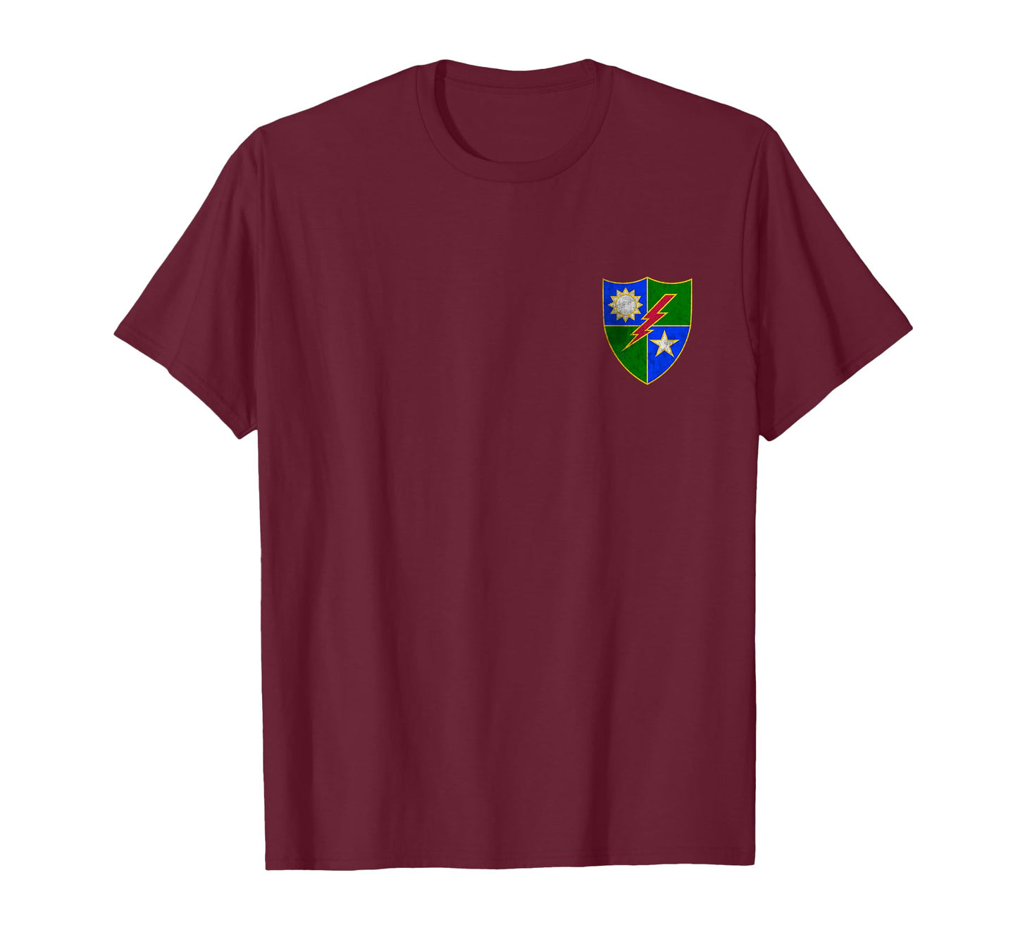 75th Ranger Regiment DUI Distressed Logo Airborne Rangers T-Shirt