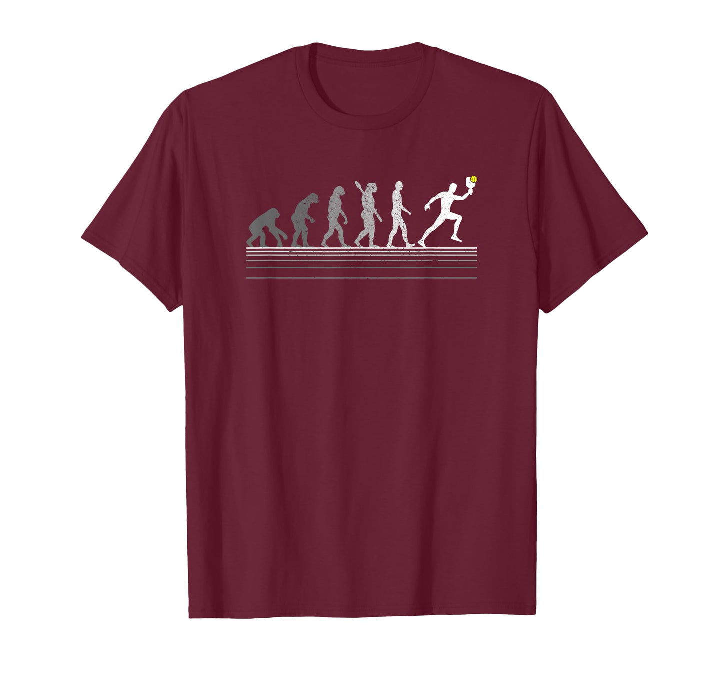 Pickleball Evolution of Man Funny Gift T-Shirt