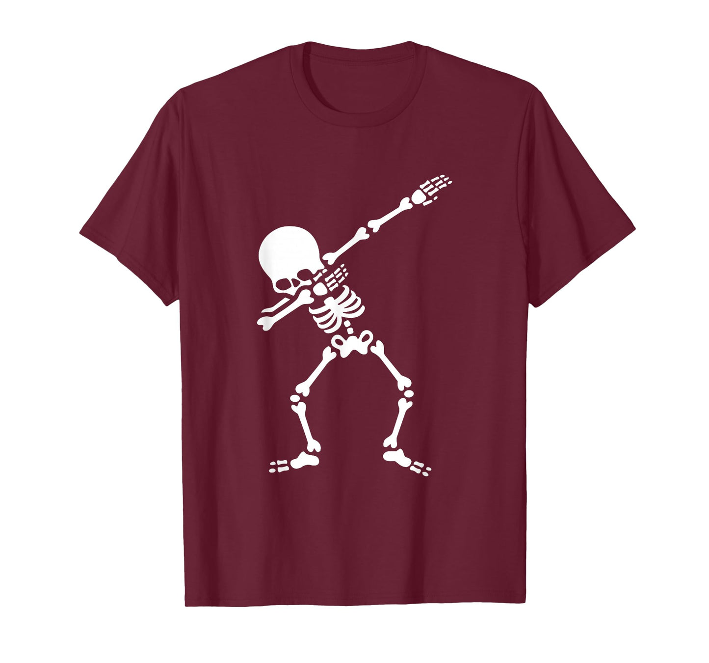Dabbing Skeleton Dab Boys Funny Halloween Kids Adult T-Shirt