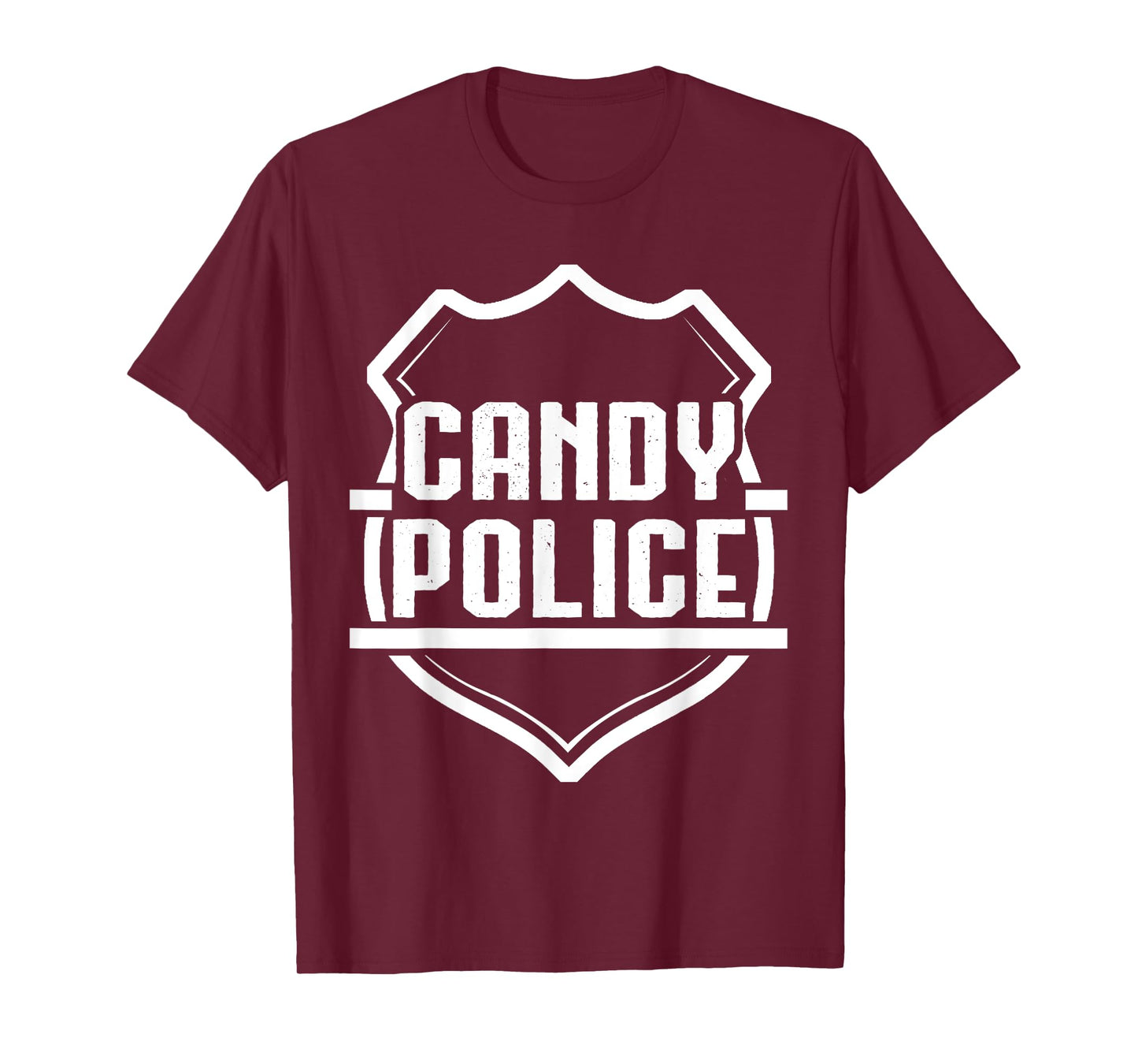 Candy Police Tshirt Halloween Shirt Costume Gifts Funny Tee T-Shirt