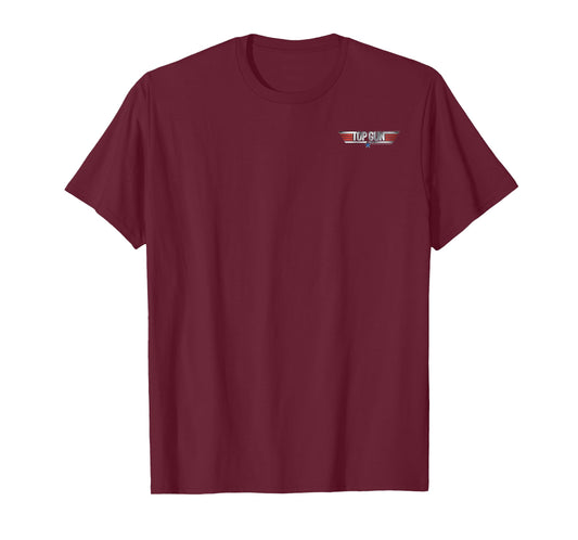 Top Gun Tom Kazansky Iceman Front Back T-Shirt